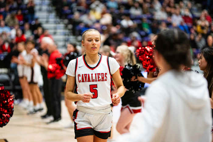 Clackamas Jesuit 6A Oregon girls basketball quarterfinal 2024 Naji Saker-42